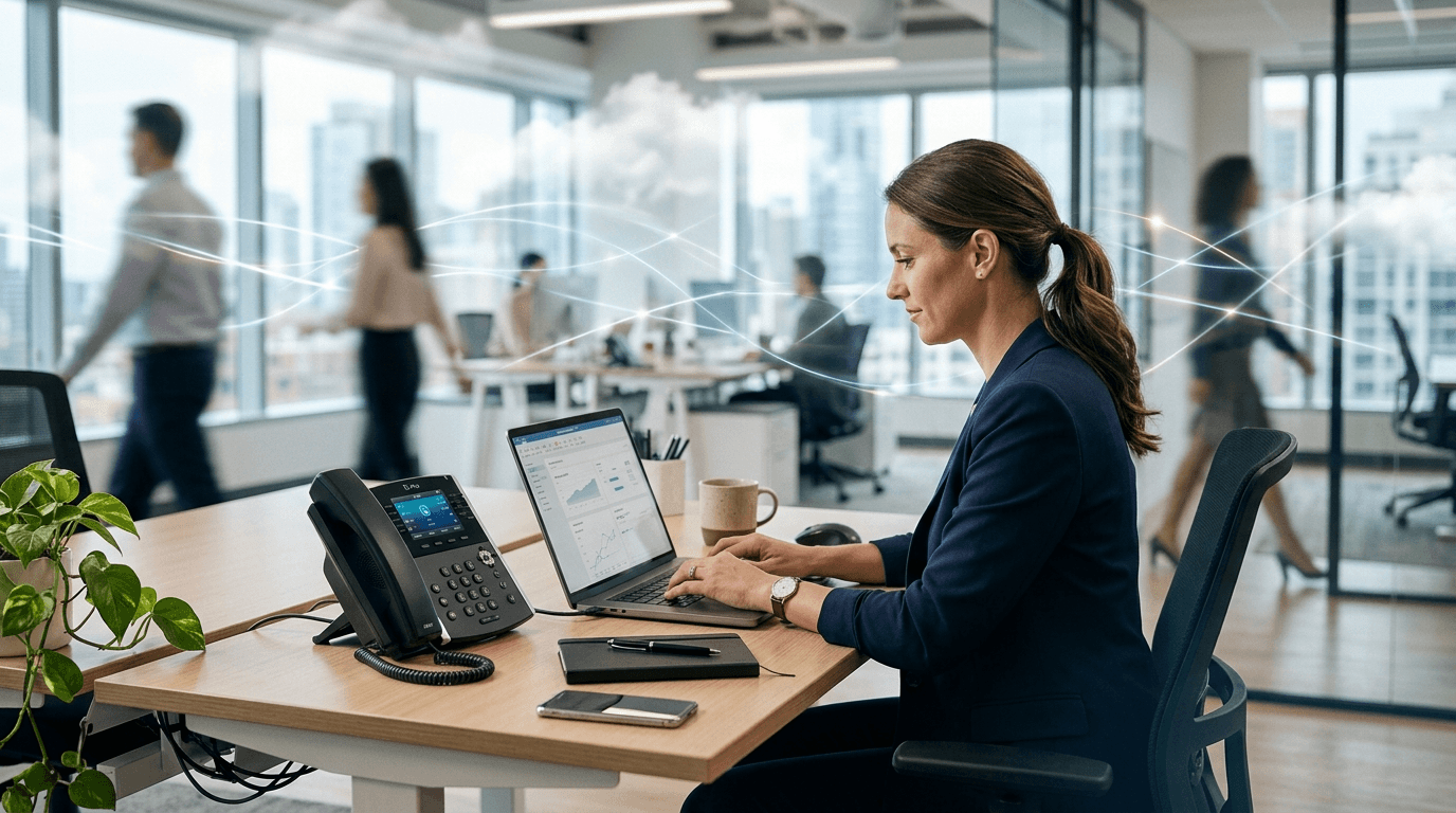 What is hosted PBX and how does it work?